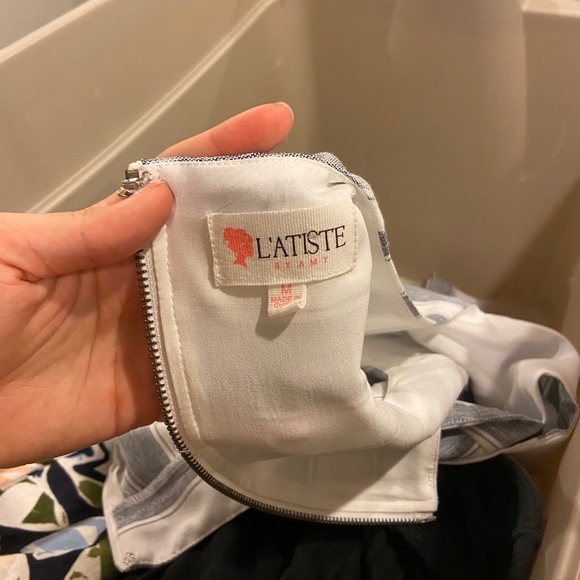 Floral mini dress - Picture 2 of 2